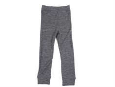 Name It dark grey melange long john leggings merino wool